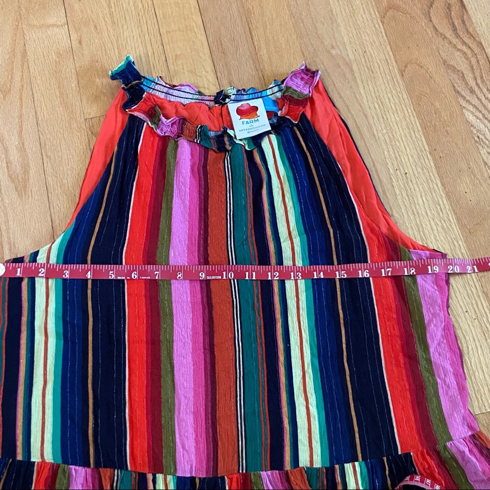 FARM Rio Multicolor Striped Halter Tank Top - Picture 9 of 9
